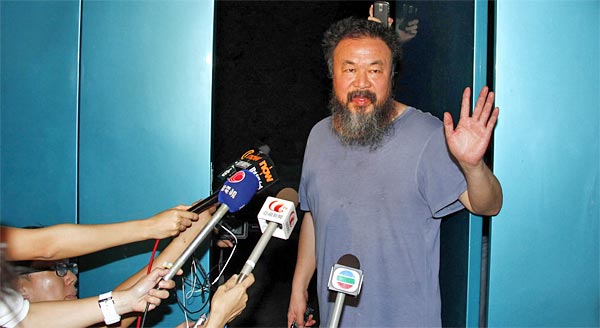 Chinese Artist Ai Weiwei Released From Custody